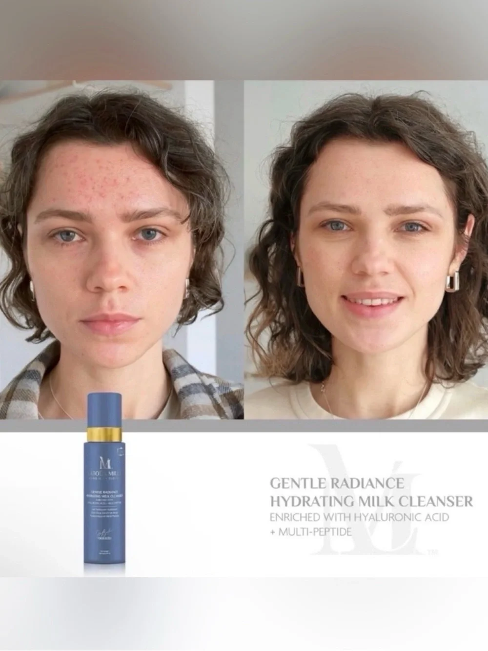 Latoua Mille Radiance Hydrating Milk Cleanser W/Hyaluronic Acid ~ Retails $200